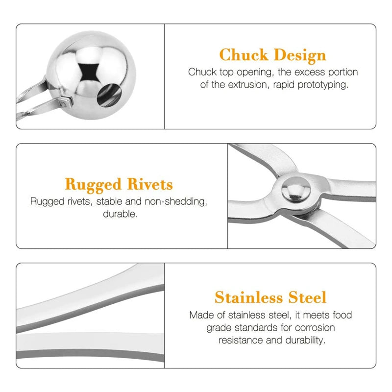 Meat Baller Stainless Steel Stuffed Meat Ball Maker