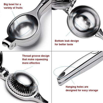 Lemon Squeezer Manual 304 Stainless Steel
