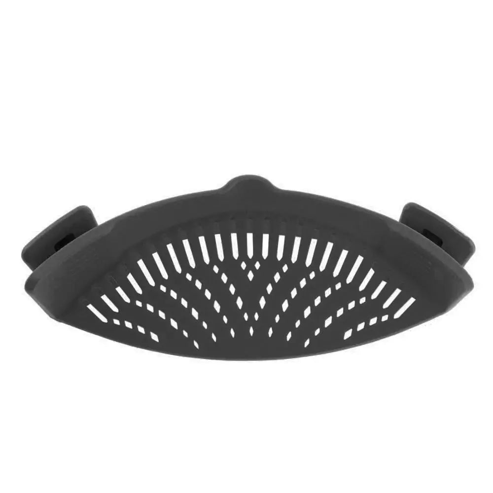 Universal Silicone Clip-on Pan Pot Strainer Anti-spill Pasta Pot