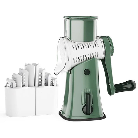 5 in 1 Rotary Cheese Grater Shredder