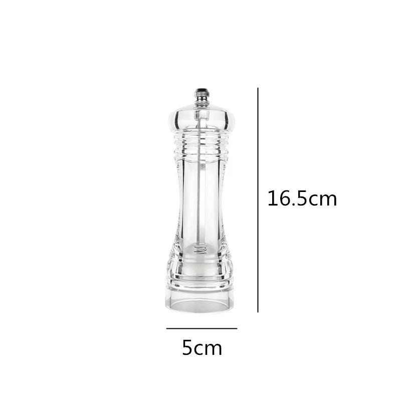 Clear Arcylic Salt Pepper Grinder Mill