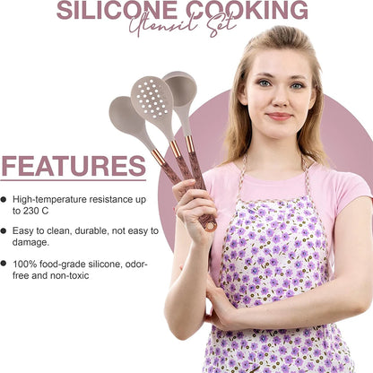 Silicone Kitchen Utensil Set 10 Pcs