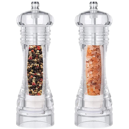 Clear Arcylic Salt Pepper Grinder Mill