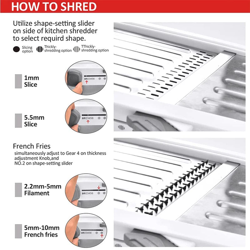 Ultra Sharp Mandoline Slicer