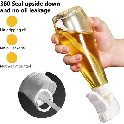 New Oil Sprayer 240ML Glass Olive Oil Sprayer