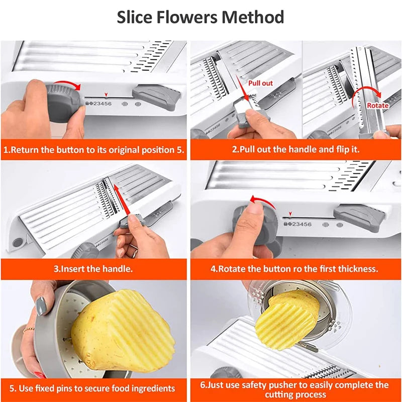 Ultra Sharp Mandoline Slicer