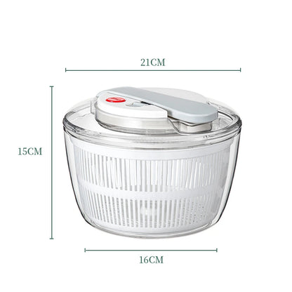 3L Salad Spinner Large Salad Bowl With Lid