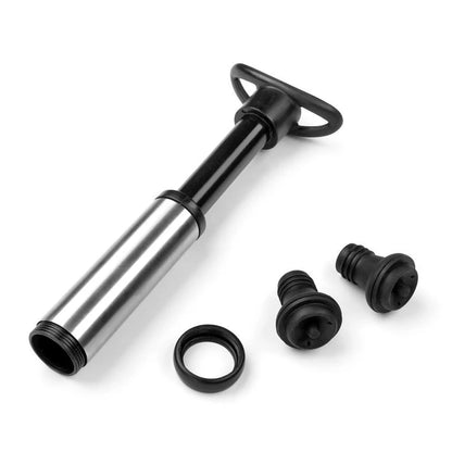Pumping Wine Stopper Stainless Steel Wine Saver
