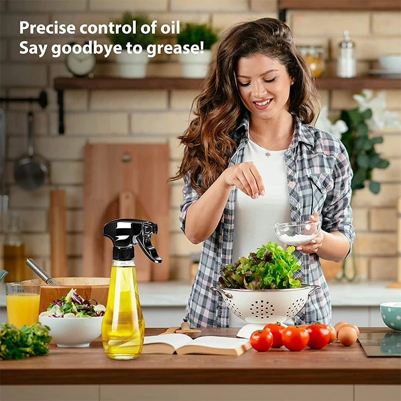 New Oil Sprayer 240ML Glass Olive Oil Sprayer