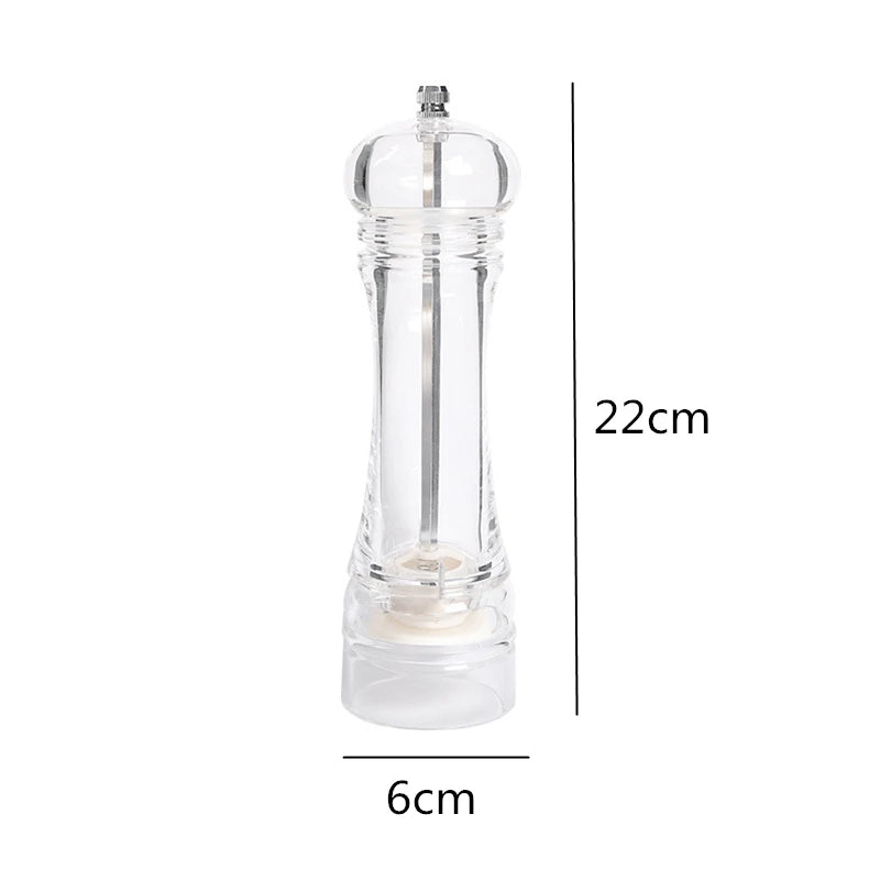 Clear Arcylic Salt Pepper Grinder Mill